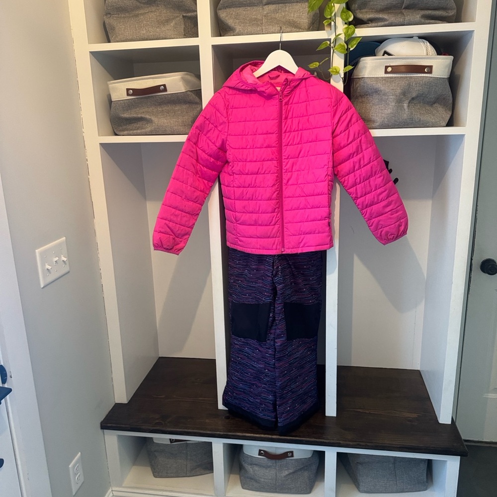 Pink GAP Puffer Jacket